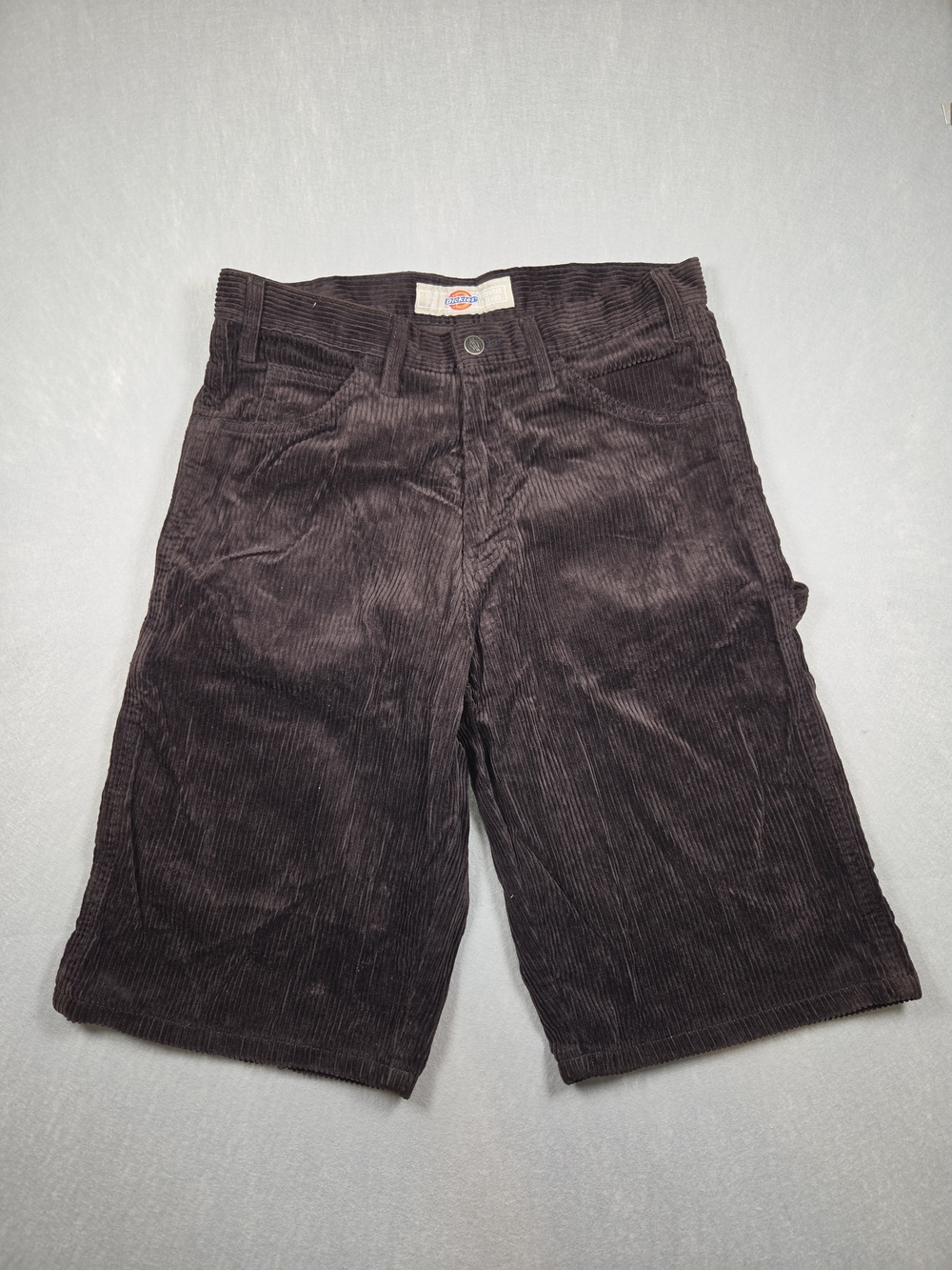 Dickies x Jake Hayes Relaxed Fit Corduroy Shorts - Chocolate Brown (Size 32)